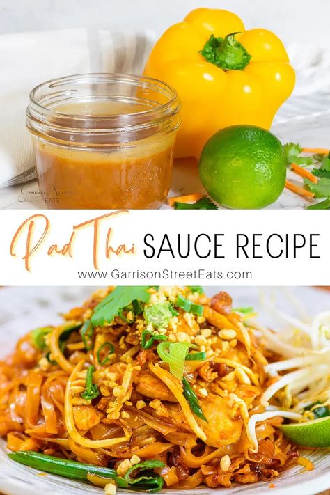 How to Make Pad Thai Sauce Recipe without Tamarind | ©GarrisonStreetEats | How to make | Pad Thai Sauce | Recipe | without Tamarind | with Peanut Butter | Easy | Peanut | Homemade Pad Thai Sauce | Pad Thai | Chicken | Sauce Recipe | Peanut Pad Thai | Thai Food Recipes | Fish Sauce | Spicy | Sriracha | Easy Thai Peanut Sauce | Thai Pasta Sauce | Peanut Sauce | Stir Fry | Noodles | Shrimp | Recipe Easy | Homemade Pad Thai | Spicy Pad Thai Recipe | No Tamarind | Better than Takeout | Satay Pad Thai Sauce Recipe Easy, Pad Thai Peanut Sauce, Peanut Pad Thai, Spicy Pad Thai, Pad Thai Sauce Recipe, Peanut Sauce Thai, Thai Sauce Recipe, Peanut Sauce Stir Fry, Shrimp Recipe Easy