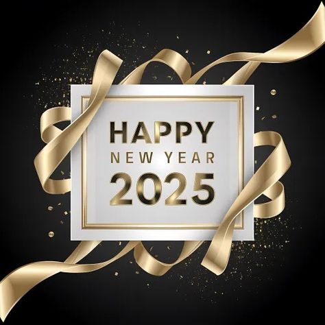 Free Happy New Year 2025 Creative Image Art Happy New Year 2025 Design, New Year Poster Design, Happy New Year Hd, New Year Poster, Year Poster, Happy New Year Banner, New Year Banner, Happy New Year Images, New Years Poster