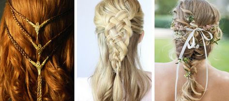 Celtic Inspired Hairstyles | RELOCATING TO IRELAND Frontal Curly Wig Hairstyles, Curly Frontal Wig Hairstyles, Celtic Hairstyles, Celtic Bride, Curly Wig Hairstyles, Curly Frontal Wig, Braided Ideas, Irish Wedding Vows, Heather Wedding