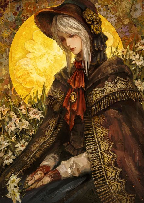 The Doll Bloodborne Art, Lady Maria Wallpaper, Bloodborne Doll Art, The Doll Bloodborne, Bloodborne Wallpapers, Fromsoftware Art, Bloodborne Maria, Bloodborne Lady Maria, Lady Maria Bloodborne