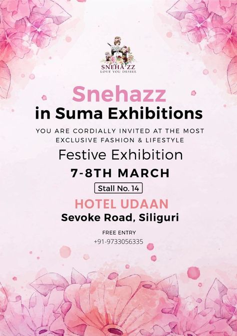 Fashion Exhibition Invite Design, Exhibition Invitation, Fashion Exhibition, 8th March, Exhibition Stall, Best Designers, Birthday Special, 8th Of March, Post Design