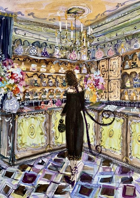 • rachelle cunningham • Lady J, Shop Artwork, Paris Print, Local Art, Watercolour Paper, Saint Germain, Beautiful Architecture, Original Watercolor Painting, Watercolour Painting