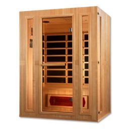 <div class="cycle-product-name"><a href="https://celebrationsaunas.com/product/magellan/">Magellan 3 Person Low EMF Home Sauna</a></div><div class="cycle-product-price"><del><span class="woocommerce-Price-amount amount"><bdi><span class="woocommerce-Price-currencySymbol">$</span>4,499.00</bdi></span></del> <ins><span class="woocommerce-Price-amount amount"><bdi><span class="woocommerce-Price-currencySymbol">$</span>2,795.00</bdi></span></ins></div> Far Infrared Sauna, Canadian Hemlock, Golden Design, Heat Energy, Tempered Glass Door, Privacy Glass, Control Panels, Infrared Sauna, Be Natural