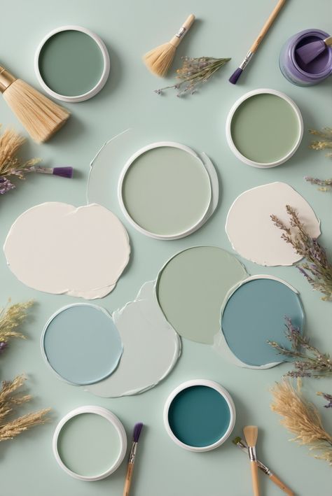 Discover the top 5 palettes featuring stunning Southwest colors like Forest Green and Heather Purple to elevate your room with sophisticated style. Explore these inspiring color combinations for a daily dose of interior design magic! #ad     #kitchen #wallpaint2024  #color2024  #DIYpainting  ##DIYhomedecor  #Fixhome Light Green Color Combinations, Sage Green Color Palette, Ad Kitchen, Sage Green Living Room, Forest Bedroom, Sherwin Williams Color Palette, Southwest Colors, Green Color Combinations, Bedroom Colour Palette