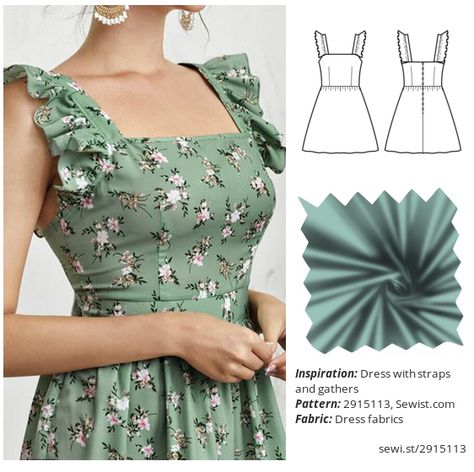 Pattern Dresses Women, Cricut Dress Pattern, Sew Dress For Women, Sewing Dress Inspiration, Woman Sewing Patterns, Dress Sewing Inspiration, How To Make Dress Patterns Tutorials, Diy Dresses For Women Simple, Summer Dresses Pattern Sewing