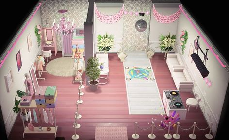 Acnh Happy Home Paradise Apparel Shop Ideas, A Runway For A Fashion Show Acnh, Acnh Fashion Show, Animal Crossing Happy Home Paradise Idea, Acnh Runway, Acnh Happy Home Paradise Roommate Ideas, Acnh Happy Home Paradise Bedroom, Animal Crossing Happy Home Paradise Roomates, Path Design