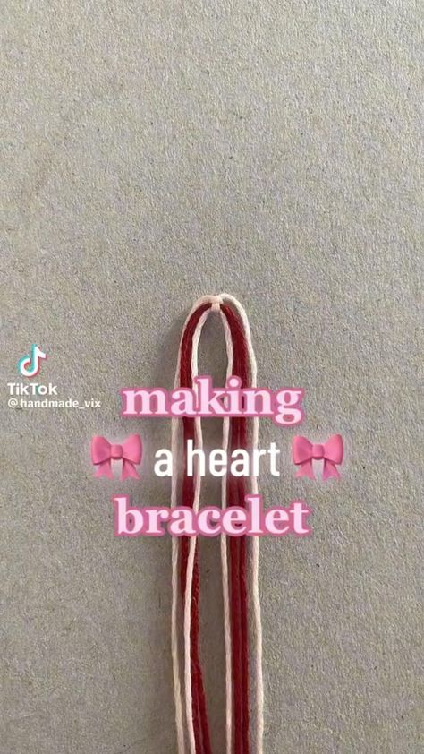 Coquette Bracelet, True Alpha, Bracelet Business, Diy Bracelets With String, String Bracelet Patterns, Diy Friendship Bracelets Tutorial, Braided Bracelet Diy, Friendship Bracelet Patterns Easy, Yarn Bracelets