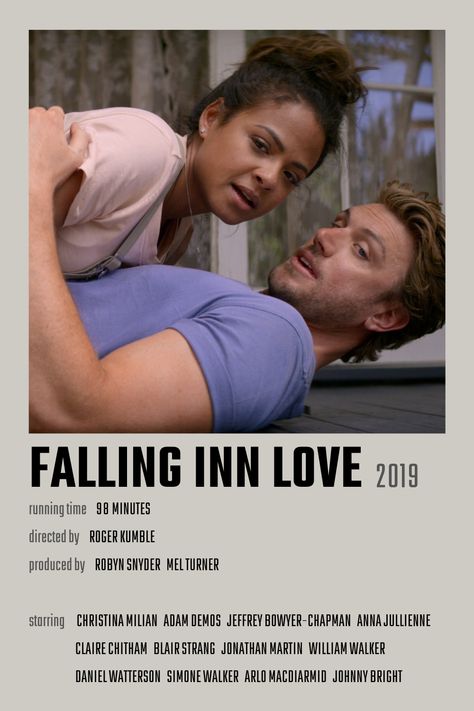 Comedy Romance Movies, Falling Inn Love (2019), Teen Love Movies, Falling Inn Love, Falling In Love Movie, Love Movie Poster, Teen Romance Movies, Chick Flick Movies, Romance Movie Poster