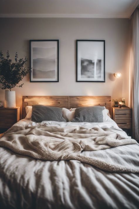 Modern Bedroom Masculine, Couples Bedroom Ideas Apartments Cozy, Couples Bedroom Inspo, Cozy Bedroom Couple, Cosy Modern Bedroom, Bedroom Aesthetic Cozy Minimalist, Couple Room Aesthetic, Cozy Masculine Bedroom, Cozy Bedroom Apartment