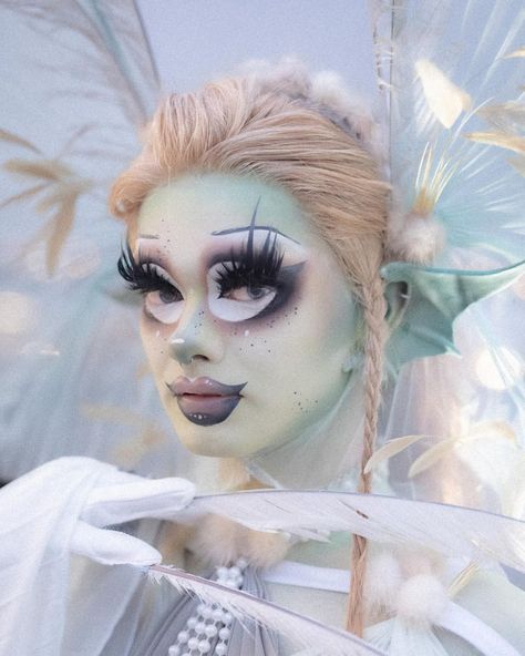 Dawn Rupauls Drag Race, Dawn Drag Race, Dawn Drag Queen, Drag Creature, Drag Makeup Ideas, Dragula Drag, Divine Drag Queen, Xunami Muse, Drag Aesthetic