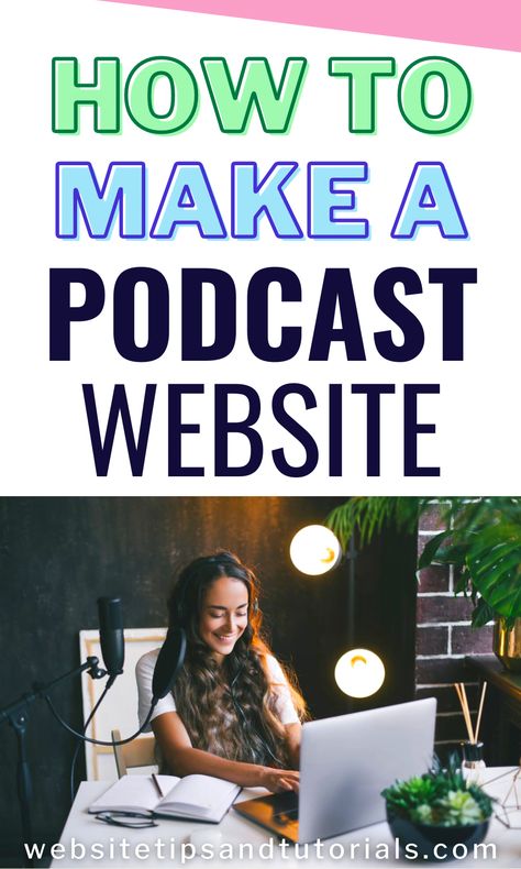 How to Make a Podcast Website Podcast Strategy, Podcast Content, Podcast Business, Podcast Ideas, Creative Headshots, Make A Podcast, Podcast Setup, Podcasting Tips, Podcast Website