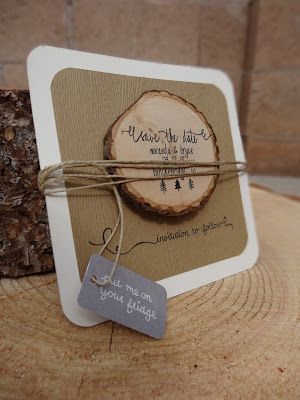 My Woodland Wedding Save the Dates Save The Date Wood, Save The Date Online, Save The Date Ideas, Diy Save The Dates, Save Our Date, Unique Save The Dates, Rustic Save The Dates, Wedding Magnet, Heart Magnets