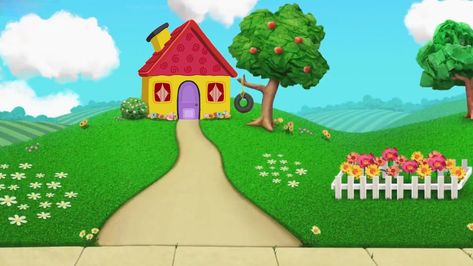 Blues Clues Background, Blues Clues House, 16:9 Wallpaper Backgrounds, Alien Words, Clue Party, Team Umizoomi, Blue's Clues And You, Blue's Clues, Blue’s Clues