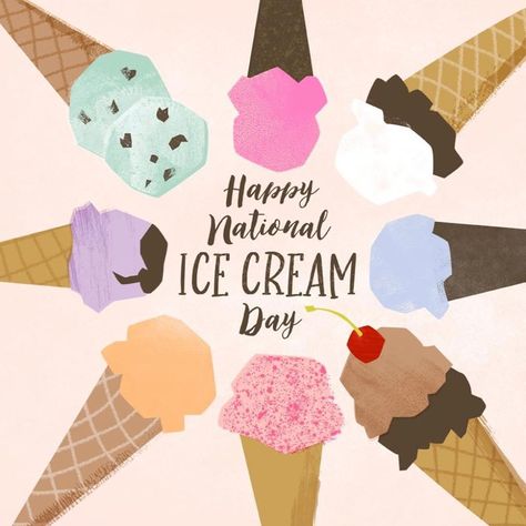 National Ice Cream Day | Third Sunday in July | Summer | advonre Strawberry Pistachio, National Icecream Day, Jorge Gonzalez, National Ice Cream Day, Ice Cream Day, Vanilla Chocolate, Chocolate Strawberry, Ice Cream Flavors, Chocolate Peppermint