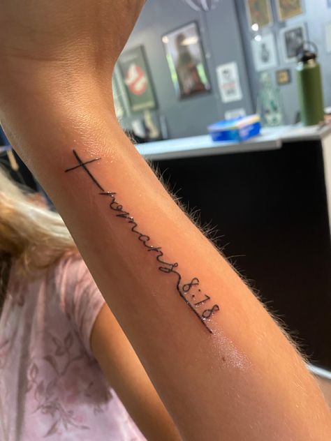 Romans 10:9 Tattoo, Roman’s Bible Verse Tattoo, Romans 12:21 Tattoo, Romans 8:26 Tattoo, Romans 1 16 Tattoo, Romans 15:13 Tattoo, Roman’s 8:31 Tattoo, Romans 8 Tattoo, Partygetsmewetter Tattoo