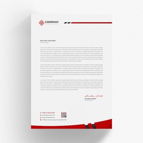 Letterhead Mockup, Letterhead Design Inspiration, Microsoft Word Lessons, Folder Mockup, Free Letterhead Templates, Letterhead Paper, Outdoor Advertising Mockup, Professional Letterhead, Letterhead Business