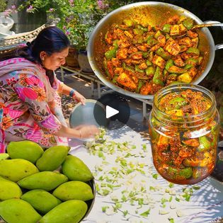 Aam Ka Achar Pickles Recipe, Mango Achar Recipes, Aam Ka Achar, Achar Recipe, Pickle Mango Recipe, Pickled Mango, Recipe Mango, Mango Pickle, Pickle Recipe