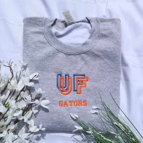 Uf Gators, Florida Gator, College Room, Best Selling Products, Trending Products, Custom Sweatshirts, Florida Gators, Embroidered Sweatshirts, Custom Logos