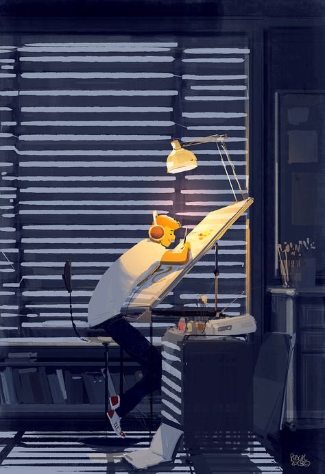 The long night. #pascalcampion #artist #music Pascal Campion, 동화 삽화, Artist Music, The Longest Night, Long Night, Architecture Student, Architecture Drawing, Animation Art, Impressionism