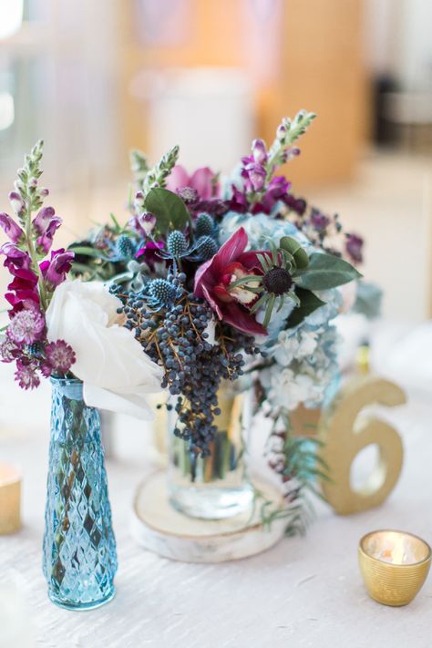 Berry and magenta wedding flowers: http://www.stylemepretty.com/florida-weddings/2017/03/17/berry-blue-winter-wedding/ Photography: Emily Katharine - http://www.emilykatharine.com/ June Wedding Colors, Raspberry Bridesmaid Dresses, Blue Winter Wedding, Magenta Wedding, Church Wedding Flowers, Flower Types, Beach Wedding Colors, Winter Wedding Bouquet, Beach Wedding Flowers