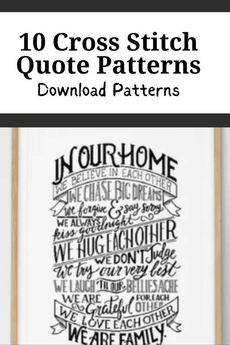 Check out these 10 cross stitch quote patterns. Several of them are free in our cross stitch Library Sassy Cross Stitch Patterns Free, Free Counted Cross Stitch Charts, Counted Cross Stitch Patterns Free Printable, Cross Stitch Sampler Patterns Free, Cross Stitch Freebies Free Downloads, Cross Stitch Patterns Free Printable Charts, Free Cross Stitch Patterns To Download, Cross Stitch Designs Free, Cross Stitch Bookmark Patterns Free