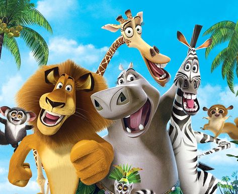 Madagascar Party, Madagascar Movie, Penguins Of Madagascar, Film D'animation, Walt Disney Pictures, Dreamworks Animation, Original Wallpaper, School Sports, Animated Movies