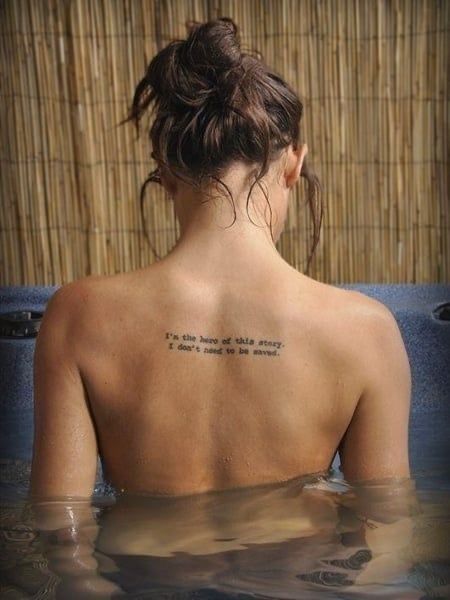 Beautiful Back Tattoos, Font Tato, 42 Tattoo, Cool Back Tattoos, Tattoo Quotes About Life, Helix Nebula, Meaningful Tattoos For Women, Inspiration Tattoos, Small Meaningful Tattoos