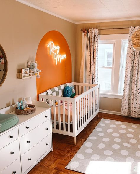 🍒🪞🧸✨📚 colorful nursery, baby nursery, nursery with color, nursery playful, ikea nursery, amazon home, amazon nursery Baby Nursery Ideas Colorful, Nursery With Color, Nursery Ideas Colorful, Amazon Nursery, Color Nursery, Orange Nursery, Colorful Nursery, Ikea Nursery, Simple Nursery