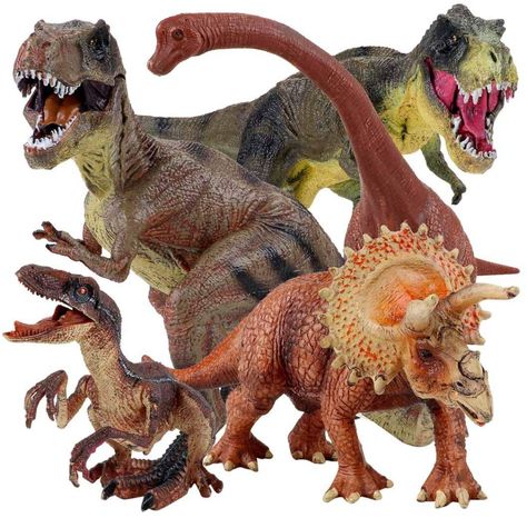 Amazon.com: Winsenpro 5PCS Jumbo Dinosaur Set,13” Realistic Looking Dinosaur Toy Set for Party Gift,Boys Girls Children's Birthday Gifts (5PCS Dinosaurs): Toys & Games Dinosaur Stamps, T Rex Toys, Kids Party Gift, Dinosaur Toys For Kids, Dinosaur Party Favors, Arte Alien, Dinosaur Theme Party, Dinosaurs Figures, Dinosaur Gifts