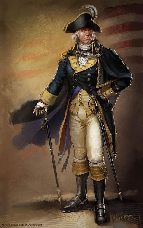 Washington by Okmer on DeviantArt Assassins Creed 3, Pirate Art, Dapper Gentleman, Men Suit, Assassin’s Creed, Metal Gear, Assassins Creed, George Washington, Portrait Art