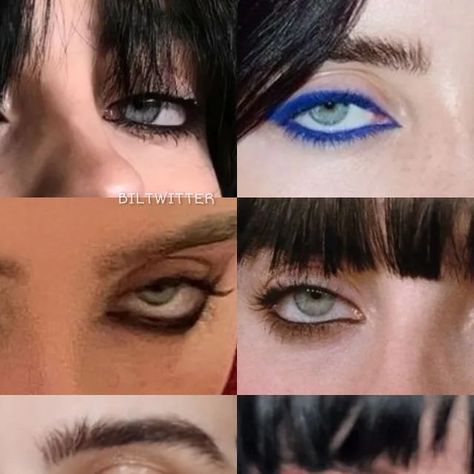 BILTWITTER on Instagram: "Billie Eilish with eyeliner . . #billieeilish #billie #eilish #eyeliner #billieeilisheyes" Billie Eilish Blue Eyeliner, Billie Eilish Skincare, Billie Eilish Concert Makeup, Billie Eilish Makeup Look, Billie Eilish Eyeliner, Billie Eilish Makeup, Cute Concert Outfits, Black Eye Makeup, Concert Makeup