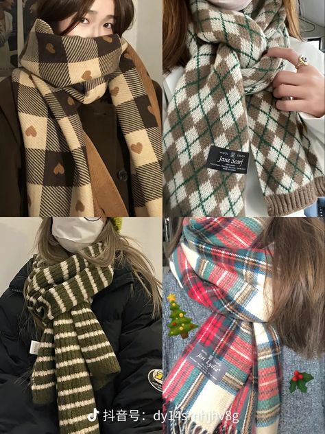 Muffler Aesthetic, Scarf Aesthetic, Korean Airport Fashion, Islamic Fashion Dresses, Classy Winter Outfits, Downtown Outfits, Fashion Design Patterns, How To Wear A Scarf, Fashion Sewing Tutorials