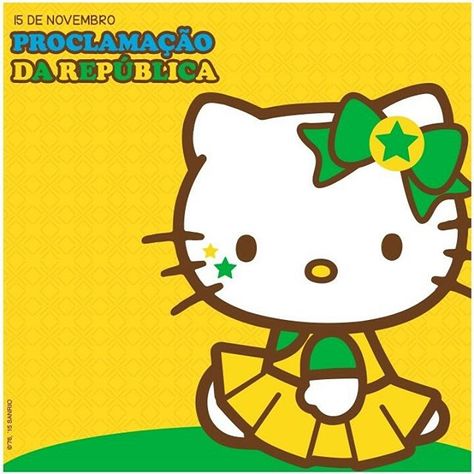 Hello Kitty Brasil Brazil Soccer, Hello Sanrio, Rainbow Brite, Hello Kitty Wallpaper, Cute Wallpapers, Image Search, Brazil, Hello Kitty, Soccer