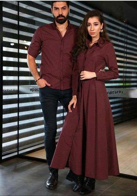 Couple Dress Matching Casual, Couple Dress Matching Indian Casual, Couple Dress Matching Indian Simple, Couple Matching Outfits Indian, Couple Dresses Casual, Couple Dress Matching Indian, Couple Dress Matching, Couple Dressing, Couples Dress