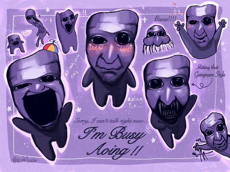 Ao Oni Pfp, Rpgmaker Horror, Ao Oni, Purple King, Maker Game, Creepy Images, Going Postal, Mf Doom, Creative Drawing Prompts