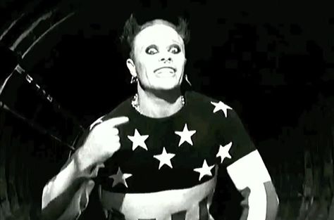 Removing the music makes the 'Firestarter' video even creepier Sara Cox, Kool Keith, Keith Flint, Flint Fire Starter, Seven Nation Army, The Prodigy, Soul Funk, Fire Starter, Rage Against The Machine