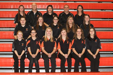 Michigan - Tecumseh High School Indians 2012-13 Girls Bowling Team Girls Bowling, Bowling Team, Genuine Love, Sports Balls, Team Photos, Winter Season, Bowling, Michigan, All In One