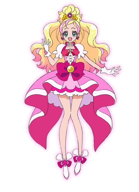 Diving Clothes, Precure Anime, Princess Perfume, Lyna Youtube, Magical Girl Outfit, Princess Precure, Ballet Poses, Tv Tropes, Glitter Force