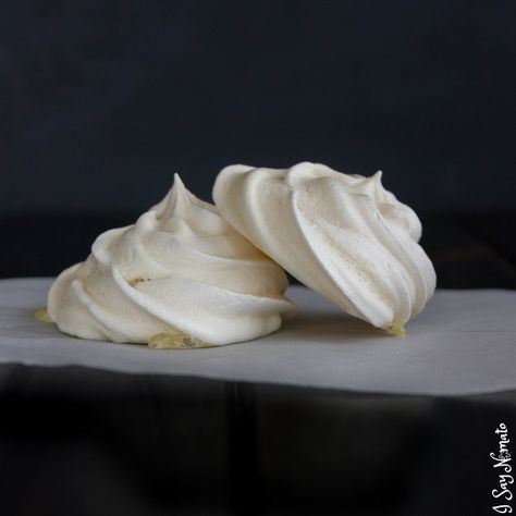 White Chocolate Meringue Cookies | I Say Nomato White Chocolate Meringue, Chocolate Meringue Cookies, Chocolate Meringue, Meringue Cookies, Chocolate Cream, Cream Of Tartar, Baking Sheets, Vegetarian Chocolate, Gluten Free Vegetarian