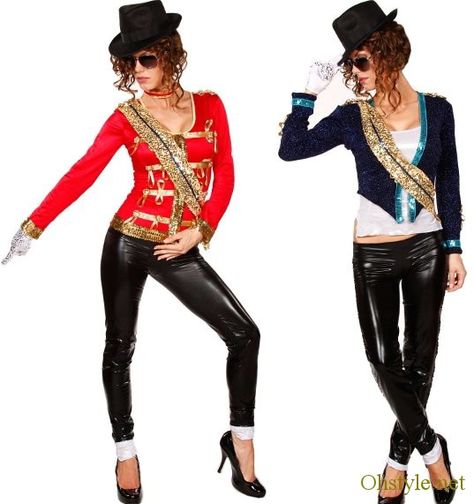 Love this. I could be a girly michael jackson Michael Jackson Costume Female, Michael Jackson Halloween Costume, Michael Jackson Halloween, Michael Jackson Party, Michael Jackson Costume, Great Costume Ideas, Dance Recital Costumes, Outfit Retro, Competition Costumes