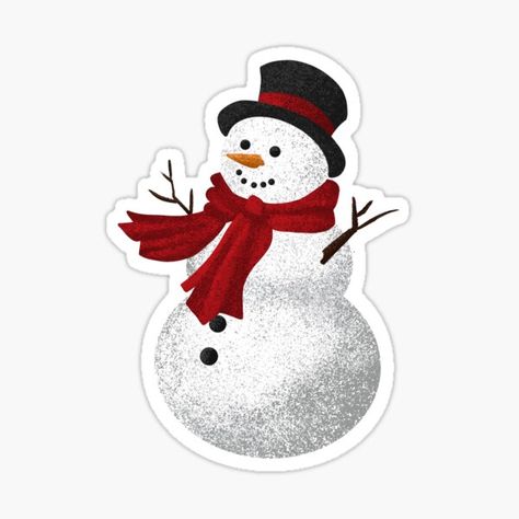 Christmas Stickers Aesthetic, Snowman Sticker, Xmas Games, Cartoon Christmas Tree, Christmas Props, Cute Laptop Stickers, Cartoon Christmas, Sticker Ideas, Holiday Stickers