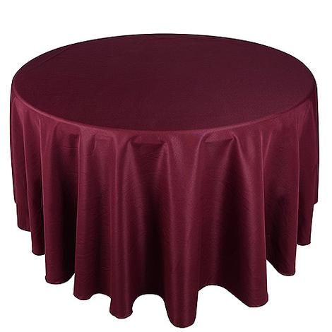 90 Inch Round Tablecloth, Round Tablecloths, Maroon Wedding, Chair Sashes, Mantel Redondo, Restaurant Wedding, Luxury Wedding Dress, Wedding Business, Burgundy Wedding