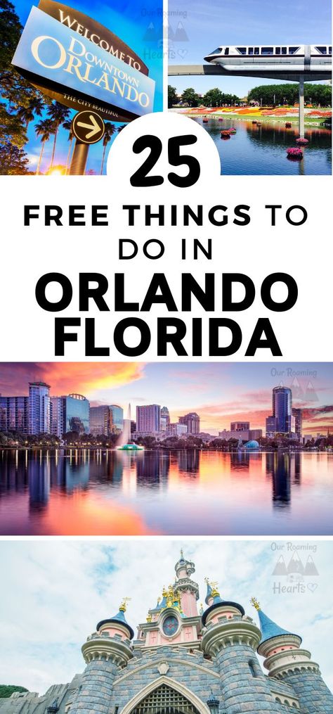 I LOVE visiting Orlando Florida but man is it expensive! I had no idea there were so MANY free things to do in Orlando FL! I'm so excited to try some of these out on my next trip!  #OurRoamingHearts #Orlando #Florida #VisitFlorida  Orlando Florida Vacation | Orlando Florida Things to do | Orlando Fl things to do | Things to do in Orlando with Kids | Things to do in Orlando Besides Disney | Things to do in Orlando Besides Parks Kissimmee Florida Restaurants, Orlando Itinerary, Old Town Kissimmee, Things To Do Orlando, Orlando Florida Vacation, Things To Do In Orlando, Lake Eola, Visit Orlando, Orlando Travel