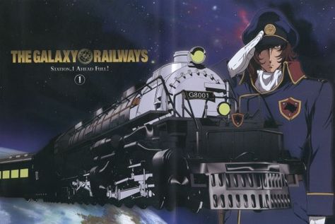 The Galaxy Railways Galaxy Railways, Good Luck Girl, Broly Movie, Childhood Memories 80s, Care Bear Party, Railway Line, Galaxy Express, Bear Costume, Aomori