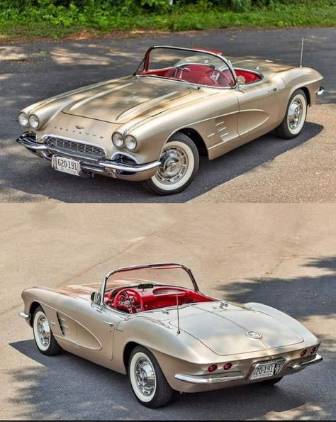 1️⃣9️⃣6️⃣1️⃣CHEVROLET CORVETTE 1961 Corvette, 1958 Corvette, Old Corvette, Holden Monaro, Vintage Corvette, Classic Corvette, Corvette Convertible, Classic Cars Trucks Hot Rods, American Classic Cars