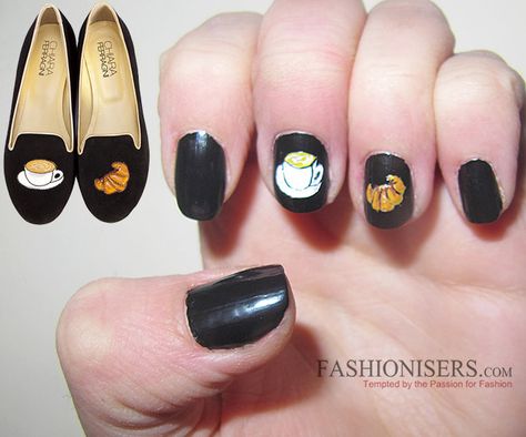 croissant nails Chiara Ferragni Shoes, Nail Fashion Trends, Nail Design Inspiration, Us Nails, Blonde Beauty, Mani Pedi, Fashion Nails, Beautiful Patterns, Art Designs