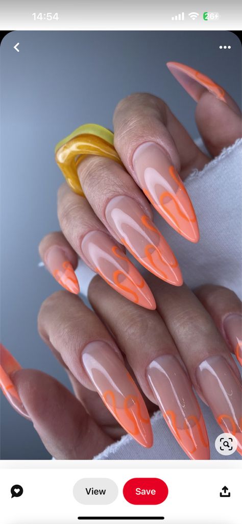 Cool Nail Inspo Spring, Spring Stiletto Nails 2024, Tulum Nails, Wow Nails, Edgy Nails, Vibrant Nails, Classy Acrylic Nails, Designs Nail, Nails 2024