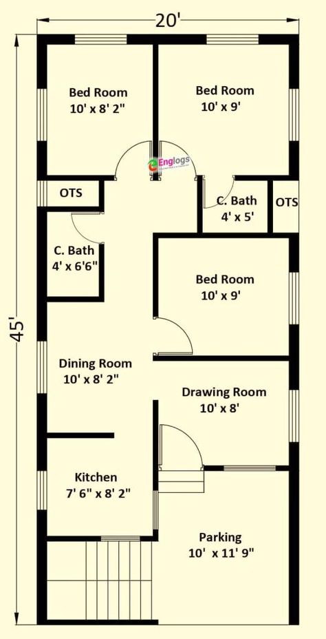 Indian Free House Plans PDF 2023 | House Blueprints Free | Free House Plans Download Free House Plans Download for your perfect home. Following are various free house plans pdf to downloads Free House Plans Download Pdf The download free complete house plans pdf and House Blueprints Free Download 1) 20×45 ft House Plan Free […] The post Indian Free House Plans PDF 2023 | House Blueprints Free | Free House Plans Download appeared first on EngLogs. 20 50 House Plan, One Floor House Plans, 30x50 House Plans, 20x30 House Plans, Drawing House Plans, Budget House Plans, 20x40 House Plans, 30x40 House Plans, 2bhk House Plan