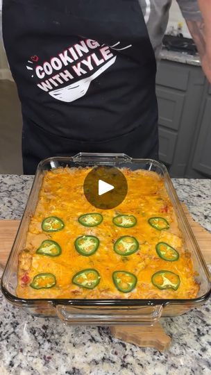 350K views · 3.8K reactions | King Ranch Chicken Casserole 🤠 | King Ranch Chicken Casserole 🤠 | By Food PopFacebook Ranch Chicken And Rice, Beef Recipes Easy Dinners, Mexican Casseroles, Campfire Foods, Apple Dessert Recipes Easy, King Ranch Chicken Casserole, King Ranch Chicken, Food Pop, Chicken Casseroles