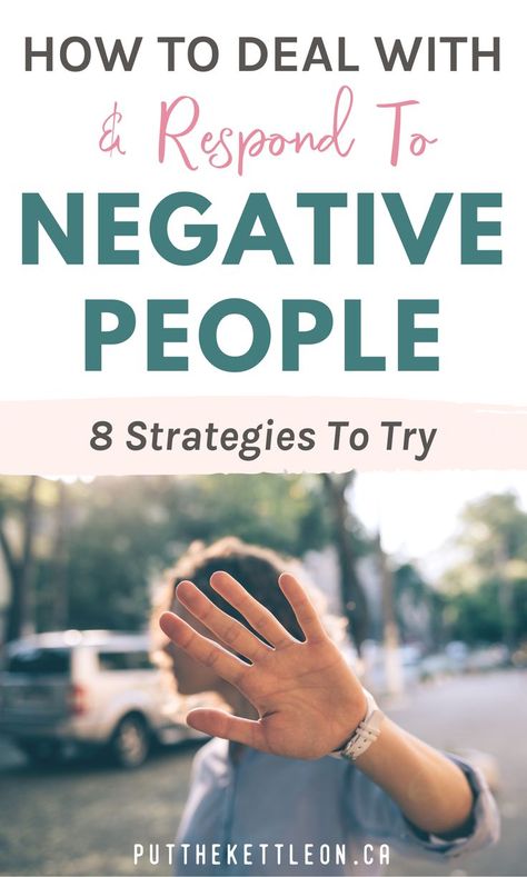 Try these 8 tips on how to deal with negative people so you can avoid toxic people in your life. Whether it's negative people at work or you're in a relationship with a negative person these tips will help you respond, avoid or ignore their behaviors. Negative people can drain you and are not good for your mental health, so try these tips to help you distance yourself. Negative Complaining People, How To Avoid Negativity, Quotes For Negative People Dramas, How To Live With A Negative Person, How To Avoid Negative People, How To Deal With Negative People At Work, How To Avoid Toxic People, How To Disconnect From People, How To Deal With Negative People